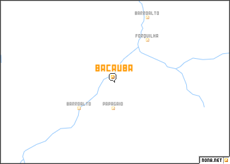 map of Bacaúba