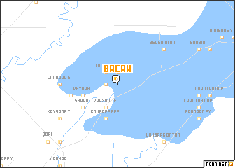 map of Bacaw