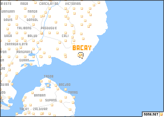 map of Bacay