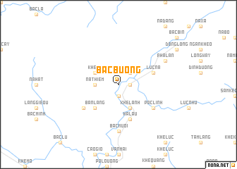 map of Bác Buong