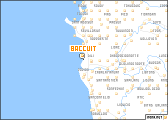 map of Baccuit