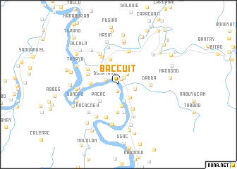 map of Baccuit