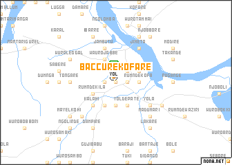 map of Baccure Kofare