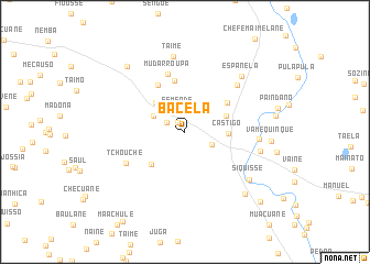 map of Bacela