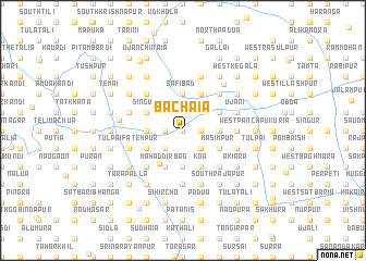 map of Bāchāia