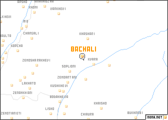 map of (( Bachali ))