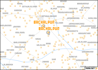 map of Bachalpur