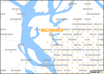 map of Bāchāmāra