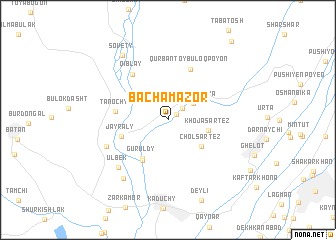 map of Bachamazor