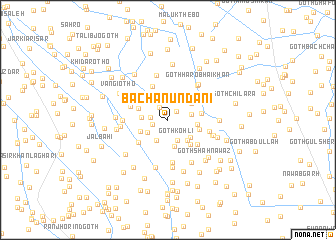 map of Bacha Nundāni