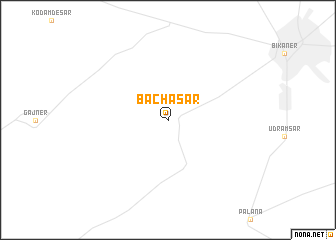 map of Bachasar