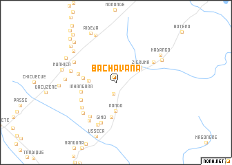 map of Bachavana