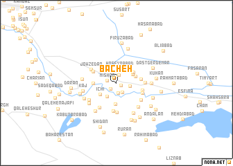 map of Bācheh