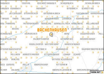 map of Bachenhausen