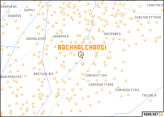 map of Bachhal Chārgi