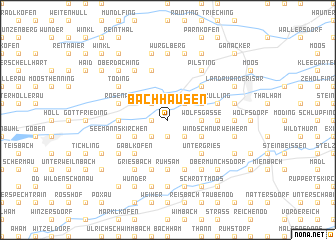 map of Bachhausen