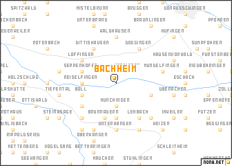 map of Bachheim