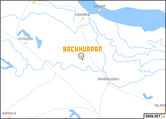 map of Bachhuāpār