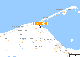 map of Bachicha