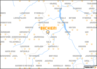 map of Bachieri