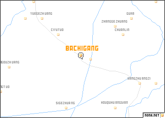 map of Bachigang