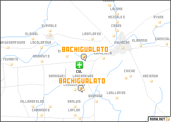 map of Bachigualato