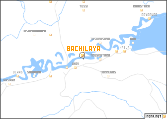 map of Bachilaya