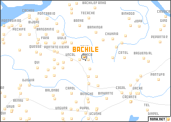map of Bachile