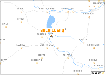 map of Bachillero