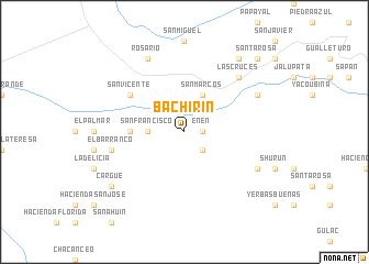 map of Bachirin