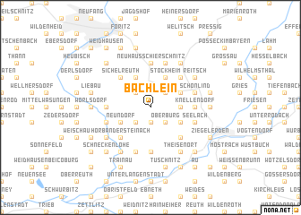 map of Bächlein