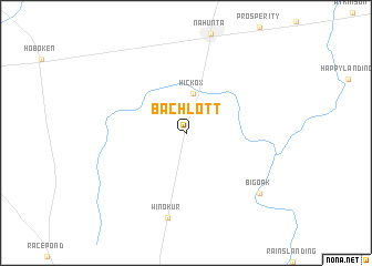 map of Bachlott