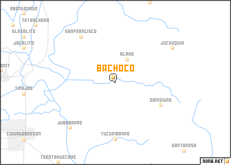 map of Bachoco