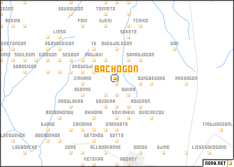 map of Bachogon