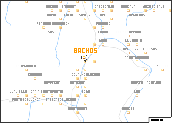 map of Bachos