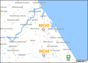 map of Bacho