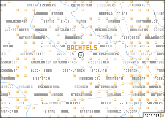 map of Bachtels