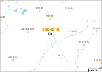 map of Bachuan