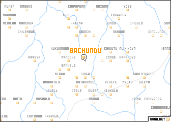 map of Bachundu