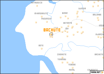 map of Bachute