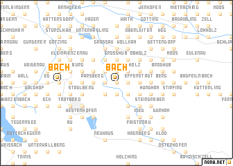 map of Bach