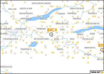 map of Bach