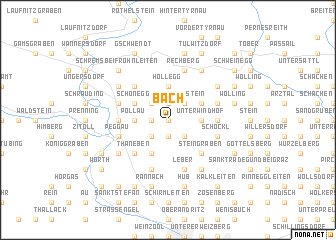 map of Bach