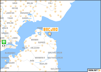 map of Bacjao