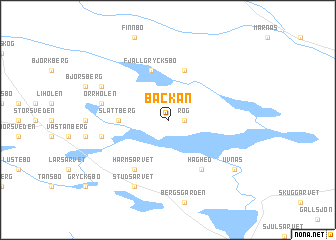 map of Backan