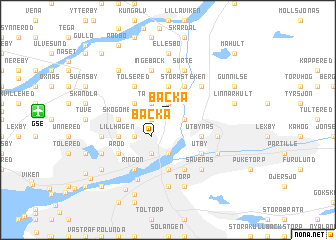 map of Backa