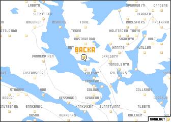 map of Backa