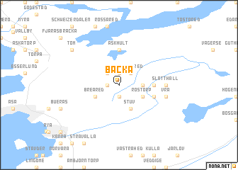 map of Backa
