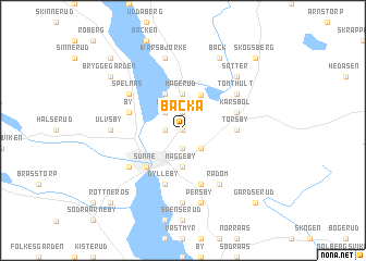 map of Backa