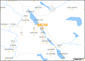 map of Backa